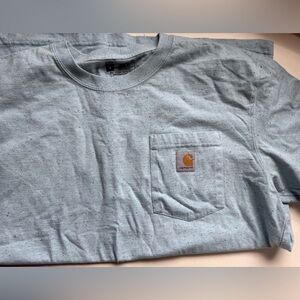 Baby Blue Carhartt Tee Size M